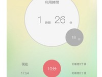 利用時間・場所を自動記録…スマホ依存度をアプリでチェック 画像