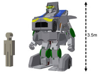 BRAVE ROBOTICSとアスラテック、巨大変形ロボット「J-deite RIDE」の開発に着手 画像