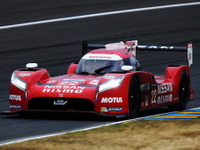 【ルマン24時間 2015】日産 GT‐R LM NISMO、後方からの追い上げで完走目指す…まもなく決勝 画像