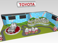 【東京おもちゃショー15】トヨタ、親子でクルマを楽しむ「Camatte Vision」を出展 画像
