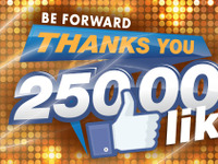 ビィ・フォアード、公式Facebookページが25万「いいね!」を突破 画像