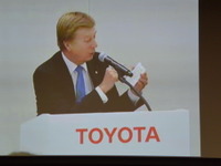 トヨタ初の外国人副社長、ルロワ氏「率直な物言いを続けたい」 画像