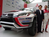 【三菱 アウトランダーPHEV 改良新型】三菱ラリー復帰、ポルトガル「バハ・ポルタレグレ500」に参戦 画像