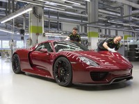 ポルシェのPHVスーパーカー、 918スパイダー が生産終了…2年の歴史に幕 画像