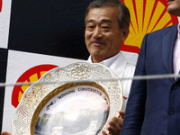 【ホンダF1】喜びのコメント---福井威夫ホンダ社長 画像