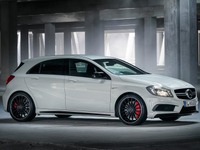 【グッドウッド15】メルセデス Aクラス 改良新型、最強の「AMG A45」も同時デビューへ 画像