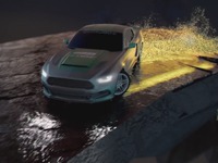 バーチャル世界を“リアルに”ドライブ!?　カストロールの限界映像［動画］ 画像