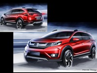 【ジャカルタモーターショー15】ホンダ、新型クロスオーバー「BR-V」プロトタイプを初公開へ 画像