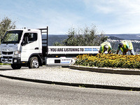 三菱ふそうの電気小型トラック、ポルトガルでの実用試験が終了 画像