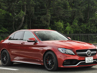 【メルセデス AMG C63S 試乗】エンジン始動の瞬間にわかる高性能さ…諸星陽一 画像