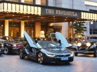 BMW のPHVスポーツ i8、中国上海の高級ホテルが導入…送迎車両 画像