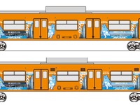 あべのハルカスのラッピング列車、大阪環状線で運行…7月24日から 画像