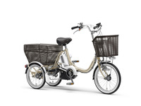 ヤマハの電動アシスト三輪自転車「PASワゴン」、カラーを変更 画像