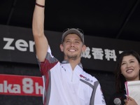 【鈴鹿8耐】イベントステージにケーシー・ストーナー選手登場 画像