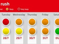 ブリュッセル空港の混雑予測、「大混雑」は27日・28日午前 画像