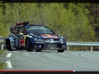 VW ポロ R WRC、スキーの金メダリストとダウンヒル対決［動画］ 画像