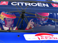 【WRCラリージャパン】記者会見 WRC…ローブ選手 画像