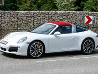 ポルシェ 911タルガ、改良部分まるわかりのフルヌード姿 画像