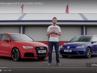 同門対決、VW ゴルフR と アウディ RS3 …サーキットで徹底テスト［動画］ 画像