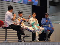 【SUPER GT】LGDA夏祭りで交通安全トークショー…脇阪寿一「少しでも事故が減れば」 画像