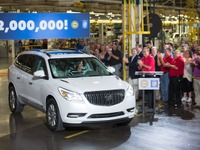 GMの米SUV工場、累計生産200万台…9年で達成 画像