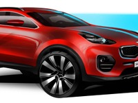 【フランクフルトモーターショー15】キアの小型SUV、スポーテージ …4代目を初公開へ 画像
