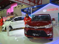 【ジャカルタモーターショー15】トヨタブース、新型「アバンザ」がいち早く登場 画像
