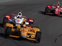 【INDYCAR 第15戦】サバイバル戦をハンターレイが制す…勝機あった琢磨は「悔しい」6位 画像