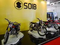 【ジャカルタモーターショー15】インドネシアから世界を目指す2輪ブランド、SOIB 画像
