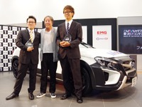 「乗りたいベンツ」コンテスト、最優秀デザイン車両が完成…ヤナセ100周年 画像