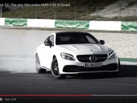 メルセデス Cクラス クーペ 新型に最強の「63 AMG」…510hpターボを解き放つ［動画］ 画像