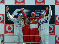 ルーキー、クビサわずか3戦目での表彰台 画像