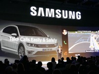 【IFA 2015】サムスン、「Car Mode for Galaxy」でVWと連携 画像