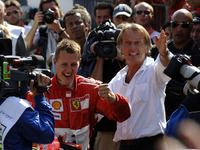 シューマッハ引退　モンテゼモーロ社長コメント 画像