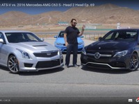 AMG C63 対 ATS-V、独米スーパーセダン比較［動画］ 画像
