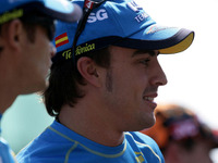 アロンソ、負傷でテストに不参加 画像