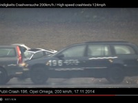200km/hでの衝突テスト、衝撃の結果［動画］ 画像