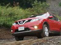 日産 エクストレイル のオフロード性能を富士ヶ嶺で試してみた 画像