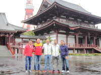 【WTCC】日本ラウンド開幕直前、5人のドライバーが増上寺を訪問 画像