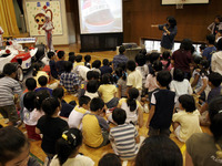 【F1の学校】2時間目：ドライバーになりきった3−4年生 画像