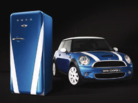 MINI クーパーSの冷蔵庫…クールに行こう 画像