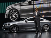 【フランクフルトモーターショー15】メルセデス Cクラス クーペ 新型、初公開…上質な小型クーペ 画像