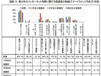 内閣府、青少年のネット利用について足かけ7年間の調査報告 画像