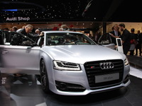【フランクフルトモーターショー15】アウディ S8 に頂点、「プラス」…85hpパワーアップの605hp 画像