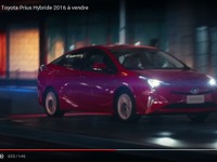 トヨタ プリウス 新型、最初の映像…新型が走る［動画］ 画像