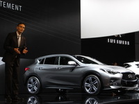 【フランクフルトモーターショー15】インフィニティ 初のコンパクト Q30、エンジンはメルセデス製 画像
