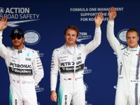 【F1 日本GP】ロズベルグ今季2回目のポール、メルセデス勢がフロントローに返り咲く 画像