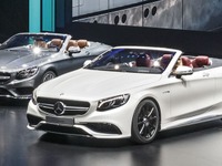 【フランクフルトモーターショー15】メルセデス Sクラス カブリオレ に「63」…AMG初の大型4シーターオープン 画像