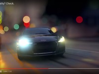 実車!?　それともミニカー!?　アウディ TT 新型が駆ける［動画］ 画像
