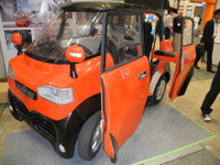 【EVEX15】高校生が手づくりしたEV、四輪駆動で車いす仕様…米沢工業高校 画像